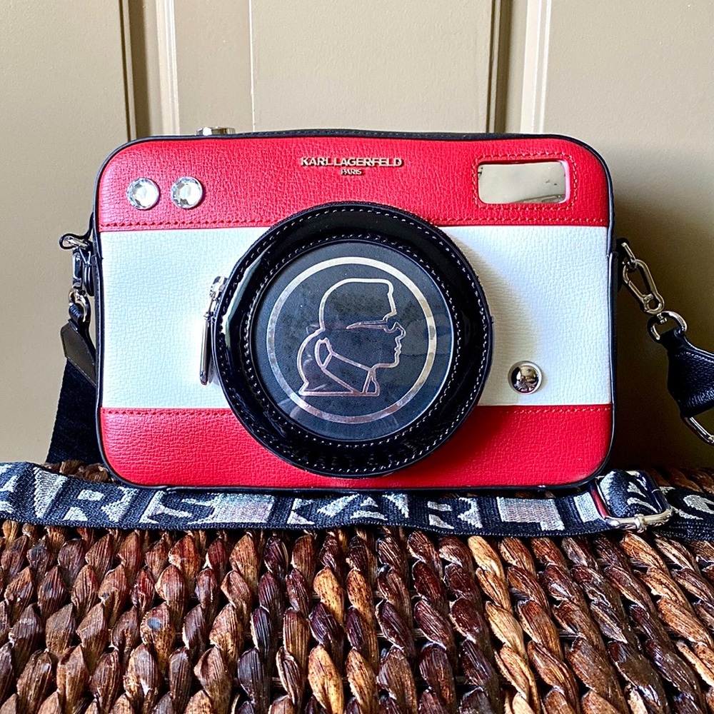 Karl Lagerfeld Camera Ikons Photography Crossbody Bag
